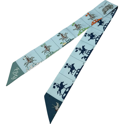 Hermes twilly parade silk - twilly,