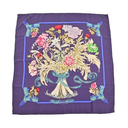 Hermes paris silk 100 scarf - paris, 100%