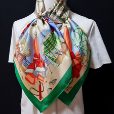 RARE VINTAGE HERMES Silk Scarf