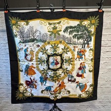 HERMES Carre 90 Silk 100%