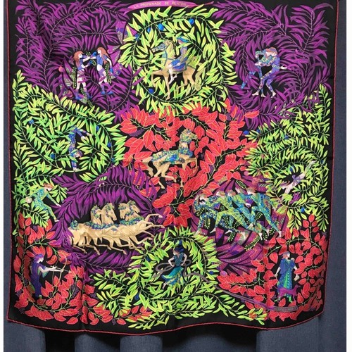 Hermès carré silk scarf - silk,