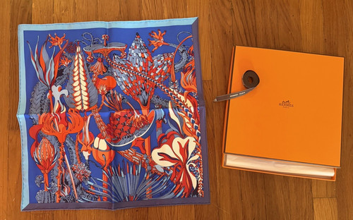 Hermes 2020 bleu rouge - hermes,