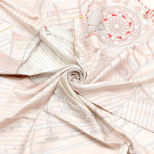 Hermes Scarf TUIGA 90cm Silk