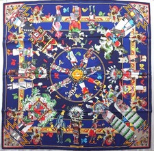 Hermes scarf silk Carre 90 cm