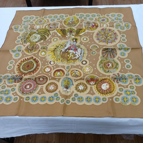 Hermès carre silk scarf - carre, 90