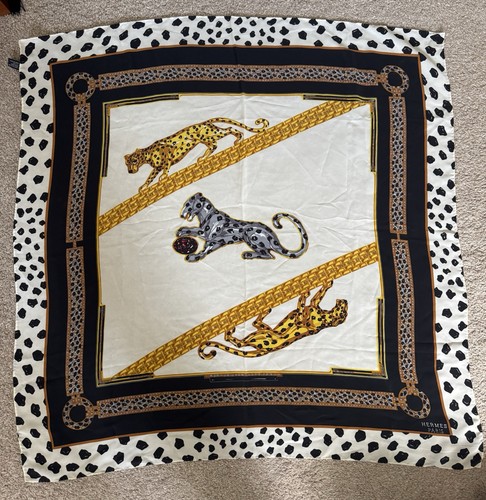 Hermes silk scarf 90cm x - hermes,