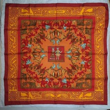 HERMES Carre 90 EARLY AMERICA