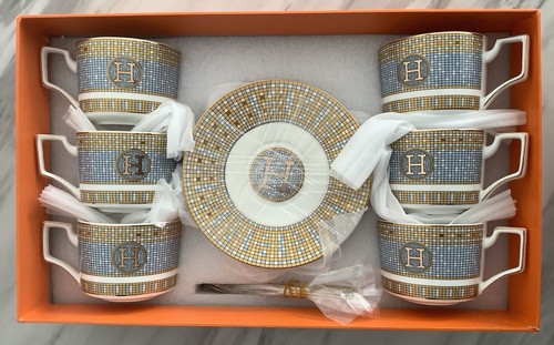 Hermes six piece - set, of