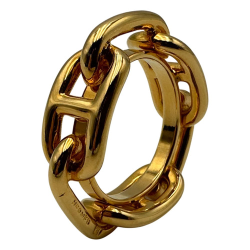 Hermes lugade gold metal - gold, scarf